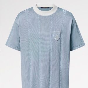 Louis Vuitton Light Blue Short Sleeve Tee
